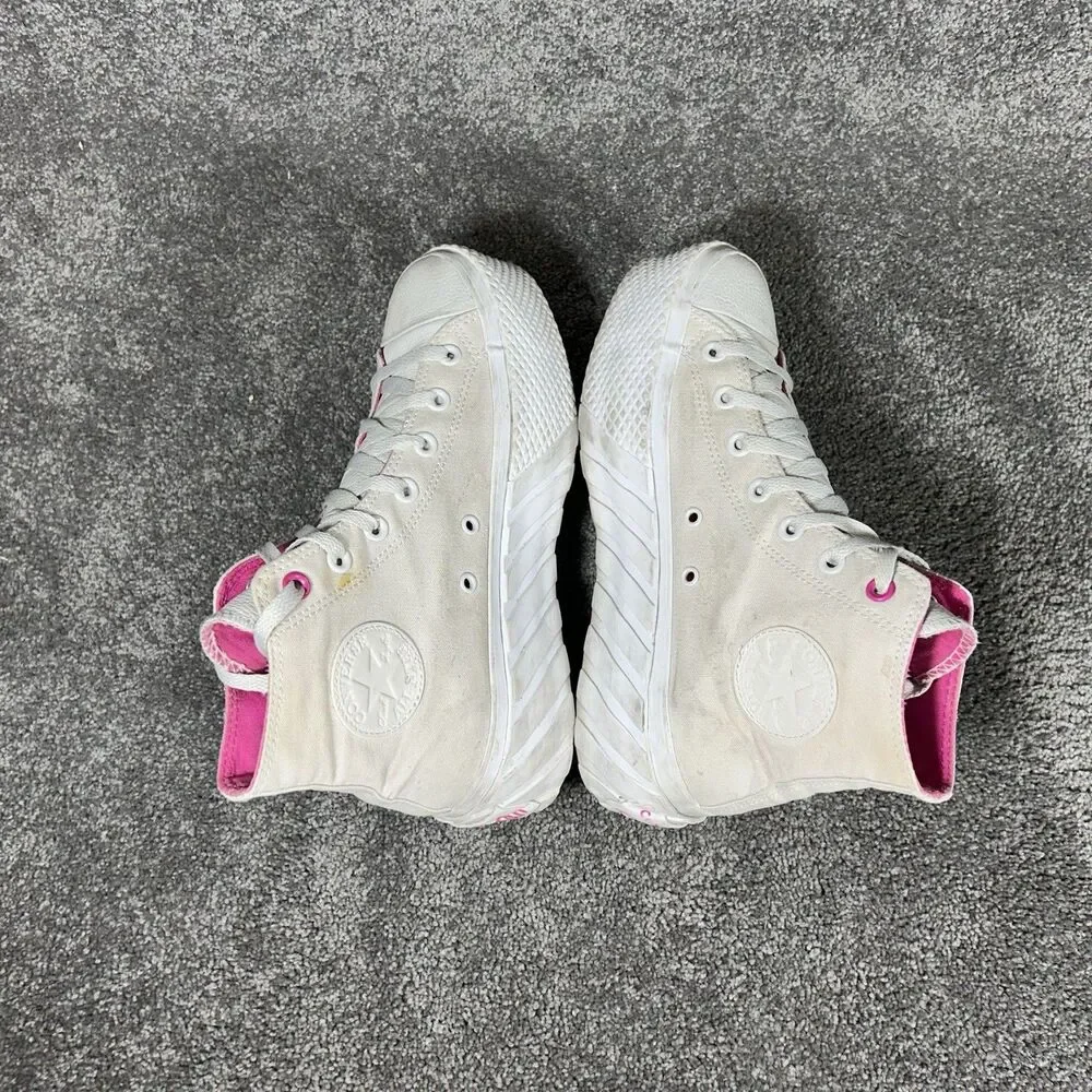 Converse Chuck Taylor All Star Lift 2X Hi Women’s 8.5 Pale Putty Platform Shoes